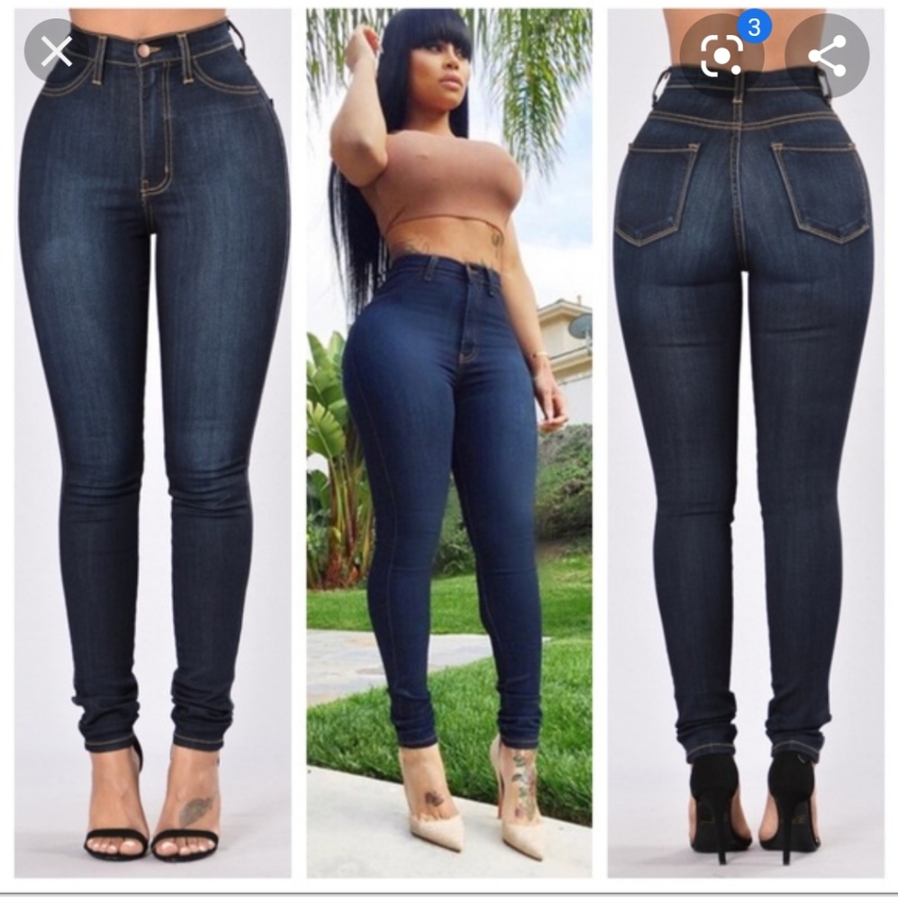 Fashion Nova Classic High Waste Skinny Jeans